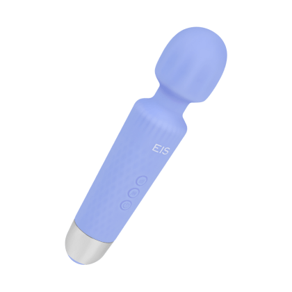 Aufladbarer Massager aus Silikon, 19,5 cm Aufladbarer Massager aus Silikon, 19,5 cm