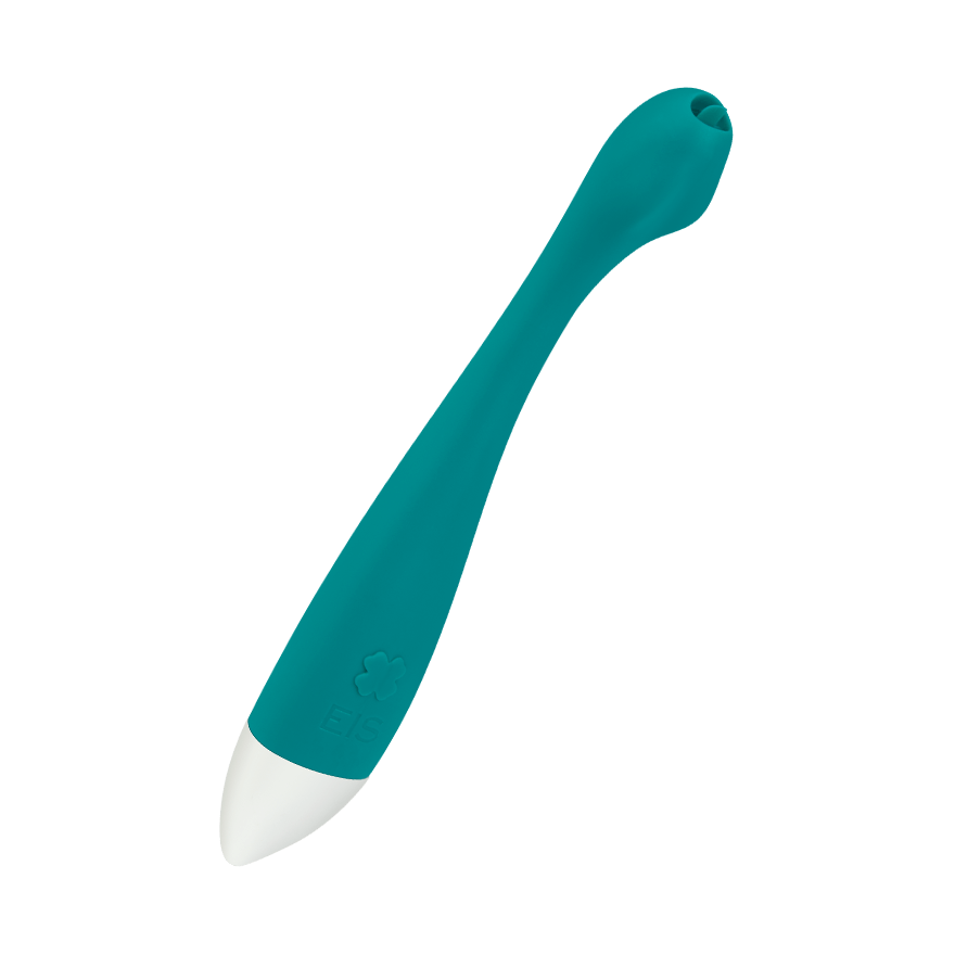 Zungen-Vibrator aus Silikon, 17 cm
