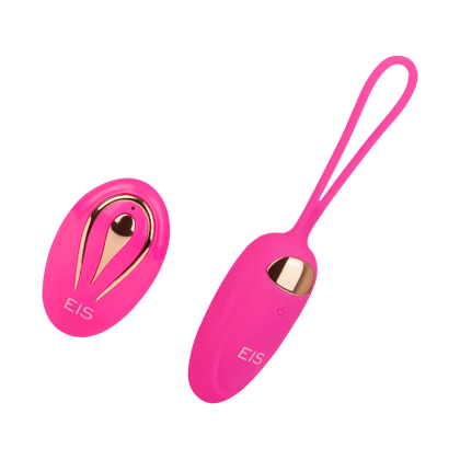 Silikon-Vibro-Ei mit Funkfernbedienung, 8 cm Silikon-Vibro-Ei mit Funkfernbedienung, 8 cm