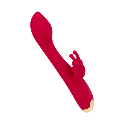 Zarter Rabbitvibrator aus Silikon, 17,5 cm Zarter Rabbitvibrator aus Silikon, 17,5 cm