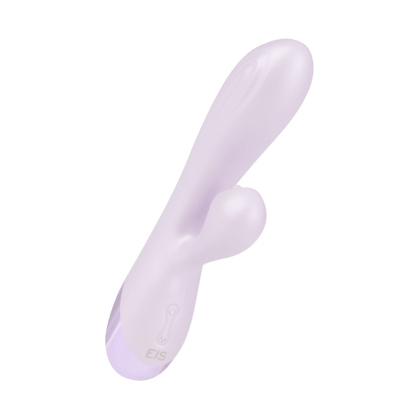 Silikon-Rabbitvibrator mit Zunge, 19,5 cm Silikon-Rabbitvibrator mit Zunge, 19,5 cm
