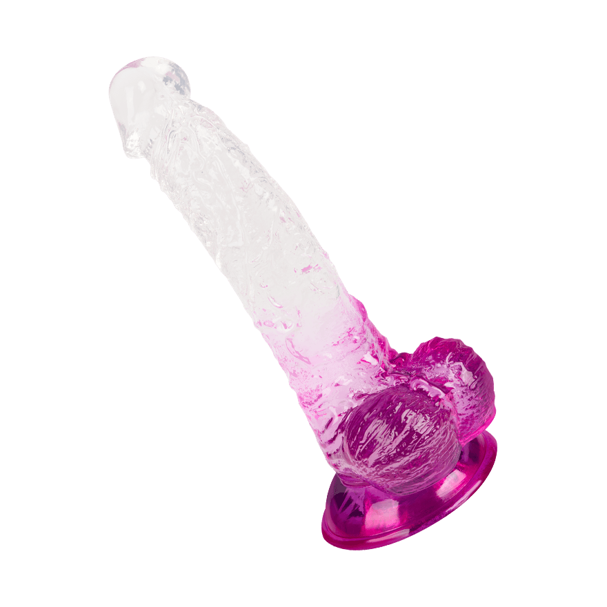 Flexibler Naturdildo mit Saugfuß, 20,5 cm