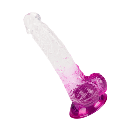 Flexibler Naturdildo mit Saugfuß, 20,5 cm Flexibler Naturdildo mit Saugfuß, 20,5 cm