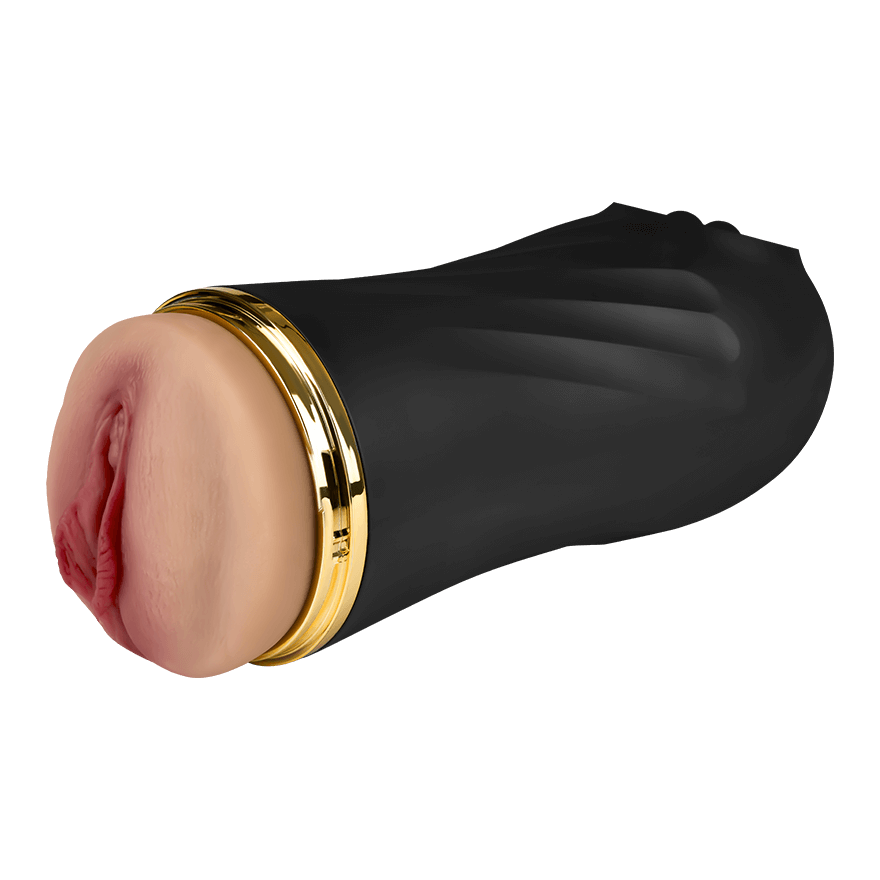 Vagina-Masturbator mit Vibration, 25 cm