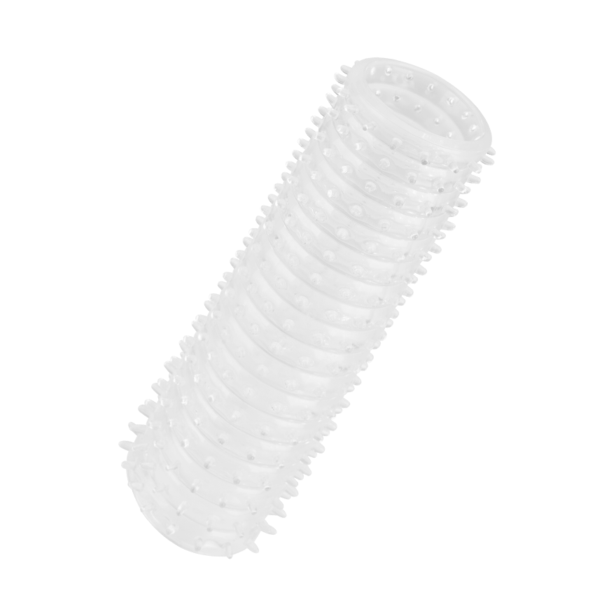 Genoppte Penishülle, 14 cm