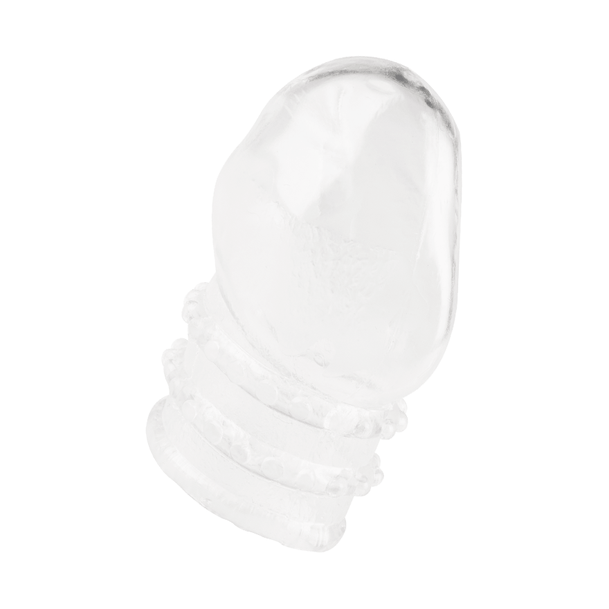 Dehnbare Penishülle für die Eichel, 2,7 - 5 cm