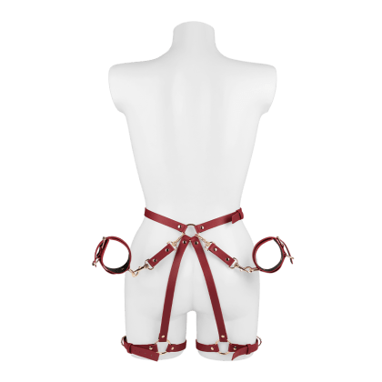 Bondage-Harness mit Handfesseln Bondage-Harness mit Handfesseln