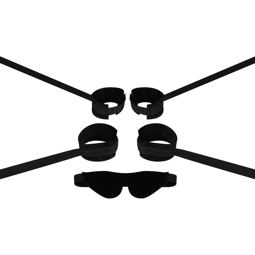 Vielseitige Hand- und Fußfesseln mit Bändern