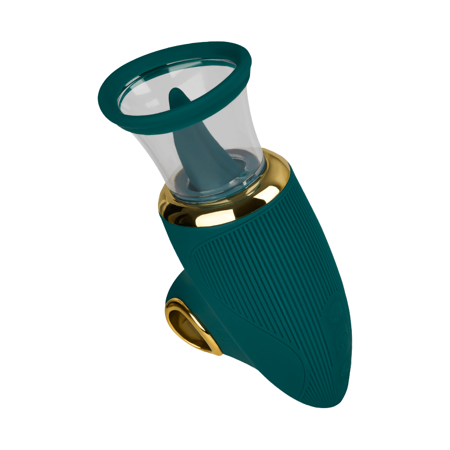 Edler Auflegevibrator mit Pumpe, 17 cm