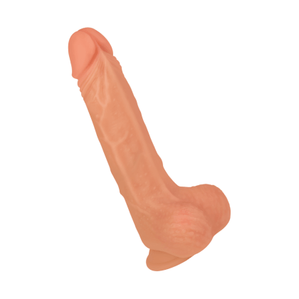 Realistischer Naturdildo mit Saugfuß, 21 cm Realistischer Naturdildo mit Saugfuß, 21 cm
