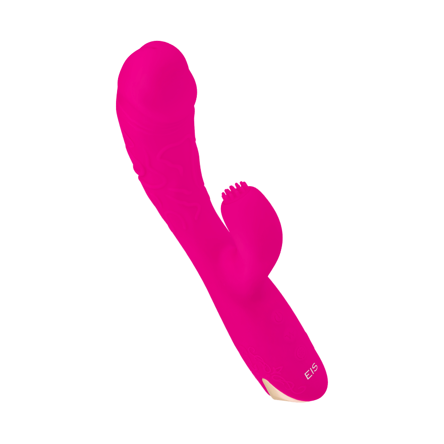 Eleganter Rabbitvibrator aus Silikon, 22 cm