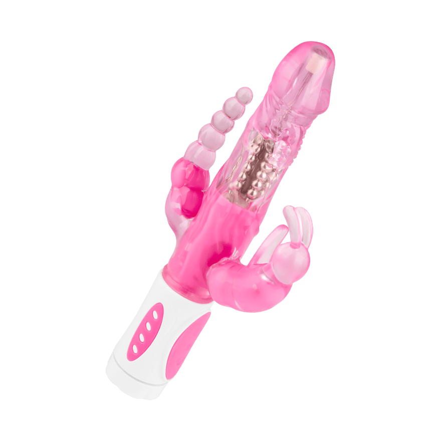 3-in-1 Perlenvibrator, 21 cm