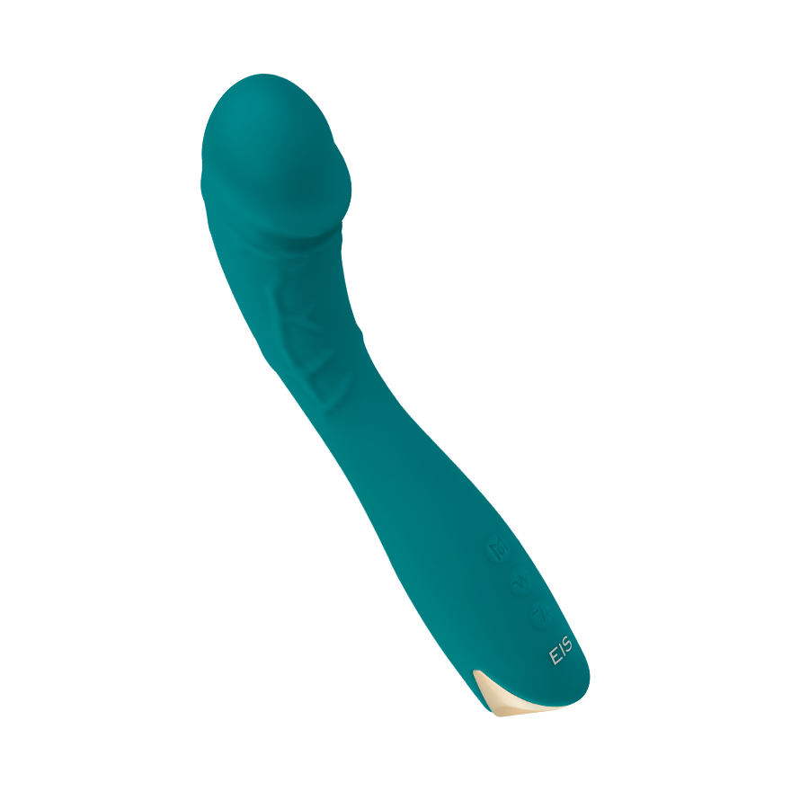 Edler G-Punkt-Vibrator aus Silikon, 21 cm