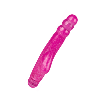 Vibrator mit Glitzer-Effekt, 20,5 cm Vibrator mit Glitzer-Effekt, 20,5 cm
