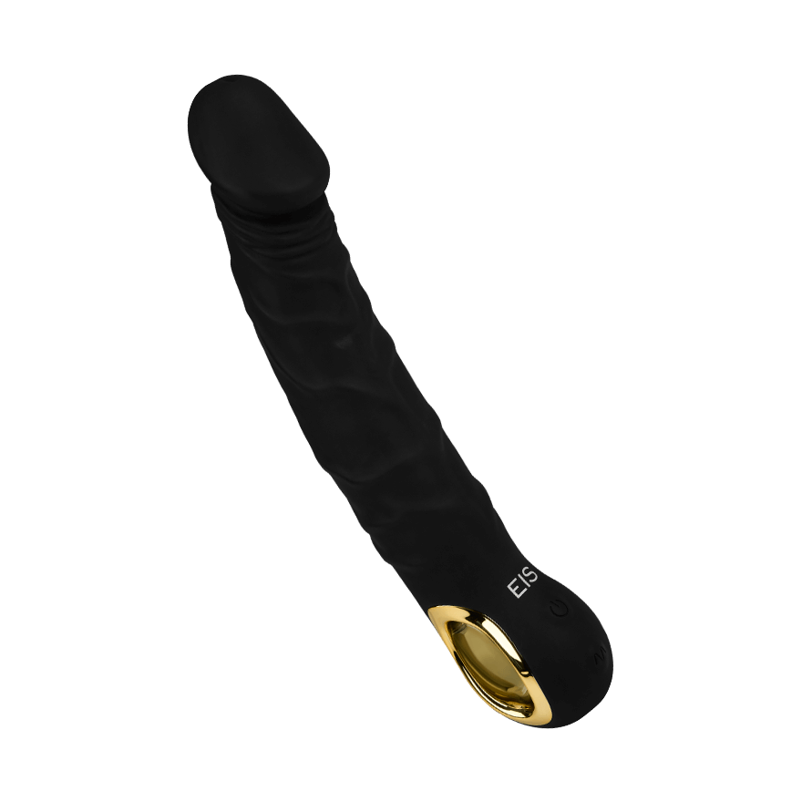 Eleganter Naturvibrator aus Silikon, 22 cm