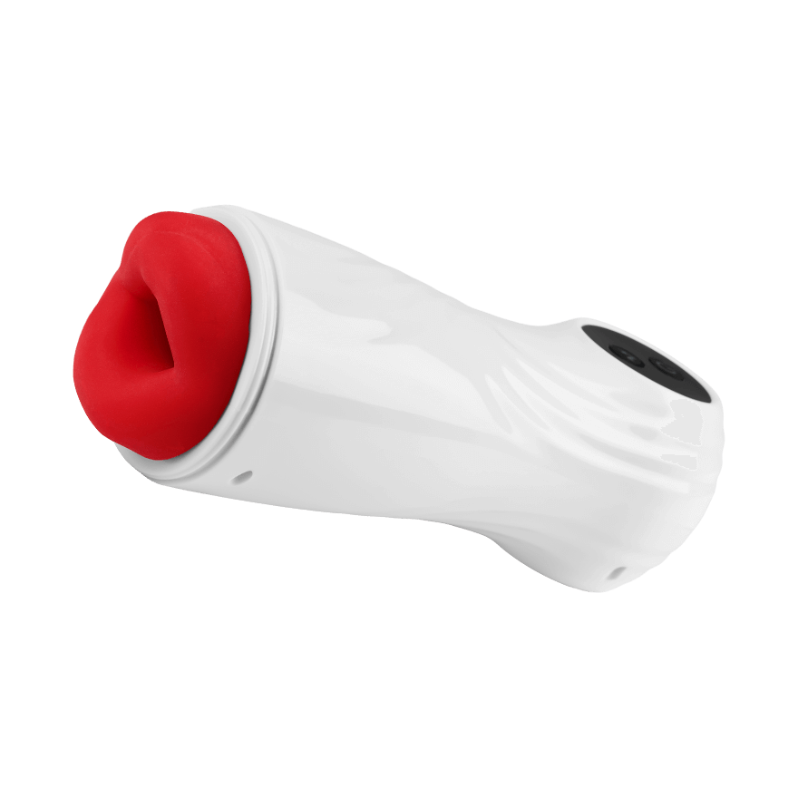 Elektrischer Oral-Masturbator mit Audiofunktion, 22 cm