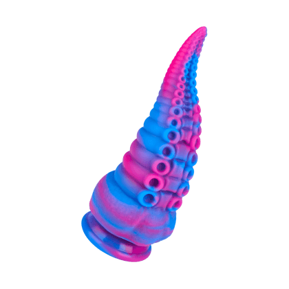 Strukturierter Tentakel-Dildo mit Saugfuß, 19,5 cm Strukturierter Tentakel-Dildo mit Saugfuß, 19,5 cm