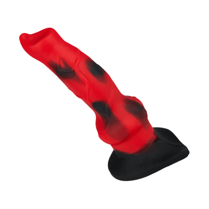 Monster-Vibrator aus Silikon, 18,5 cm Monster-Vibrator aus Silikon, 18,5 cm