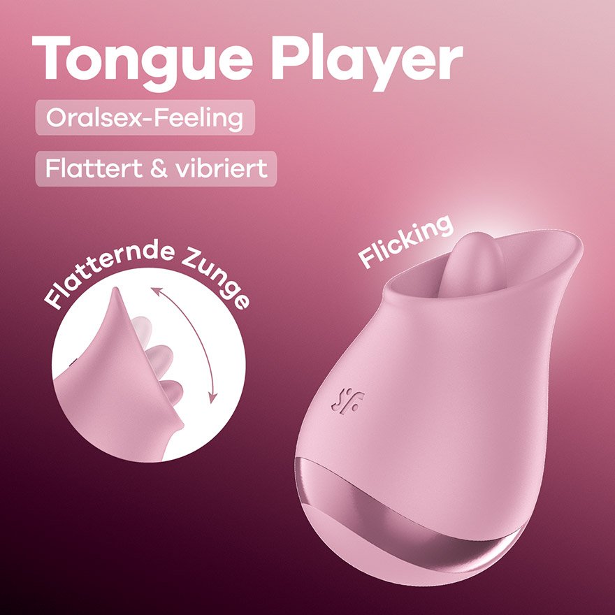 Satisfyer Tongue Player, 7,5 cm