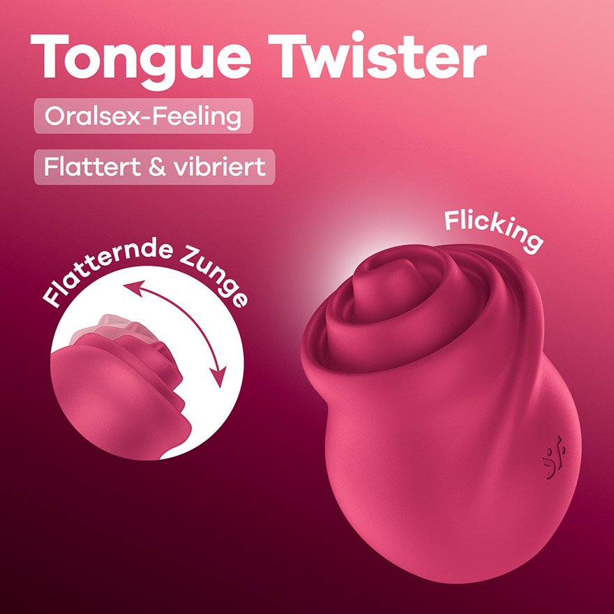 Satisfyer Tongue Twister, 9 cm