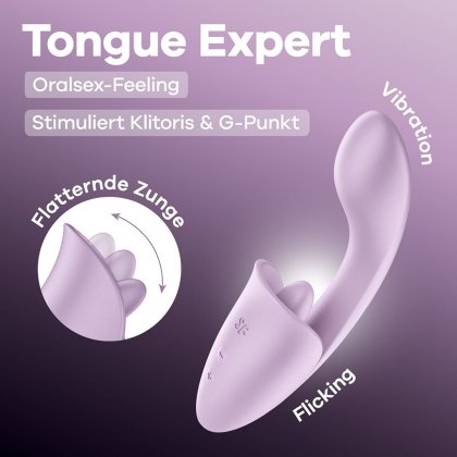 Satisfyer Tongue Expert, 18 cm Satisfyer Tongue Expert, 18 cm