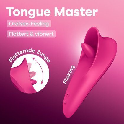 Satisfyer Tongue Master, 14 cm Satisfyer Tongue Master, 14 cm