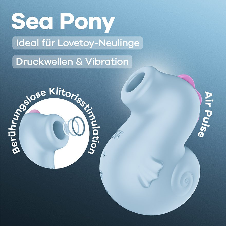 Satisfyer Sea Pony, 10 cm