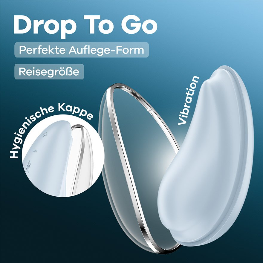 Satisfyer Drop To Go, 8,5 cm