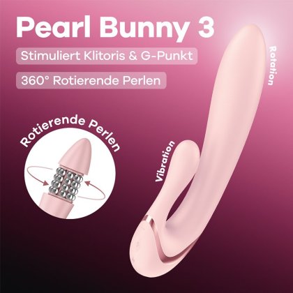 Satisfyer ‘Pearl Bunny 3’, 20,7 cm Satisfyer ‘Pearl Bunny 3’, 20,7 cm