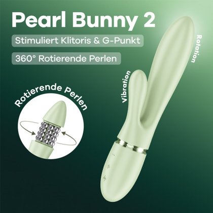 Satisfyer ‘Pearl Bunny 2’, 21 cm Satisfyer ‘Pearl Bunny 2’, 21 cm
