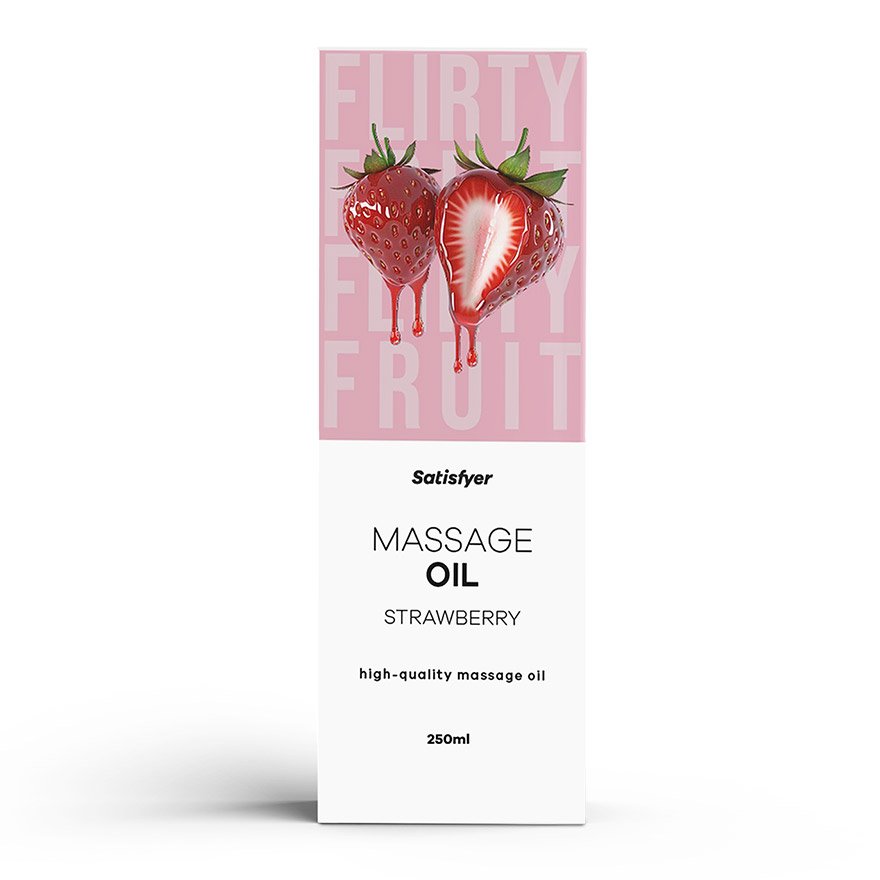 250 ml Satisfyer Massageöl Strawberry