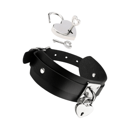 Heart-Lock-Key Collar Heart-Lock-Key Collar