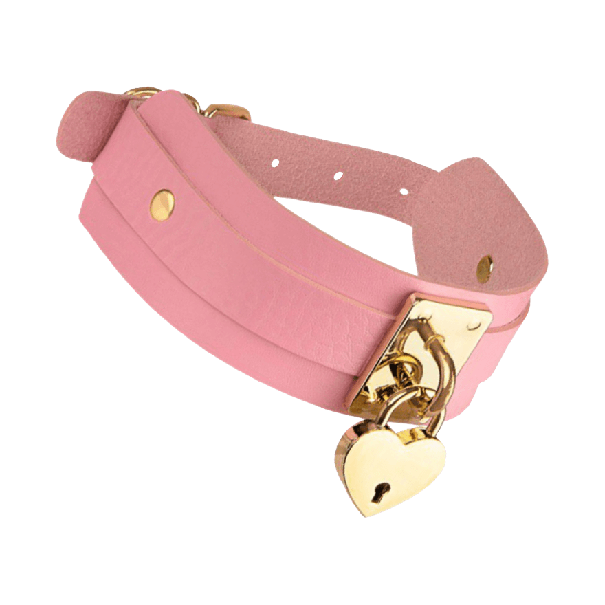 Heart-Lock-Key Collar