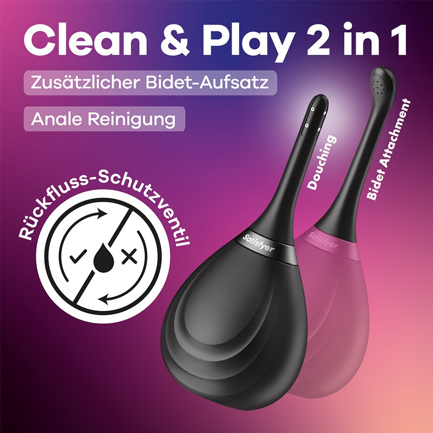 Satisfyer Clean & Play 2 in 1, 180 ml
