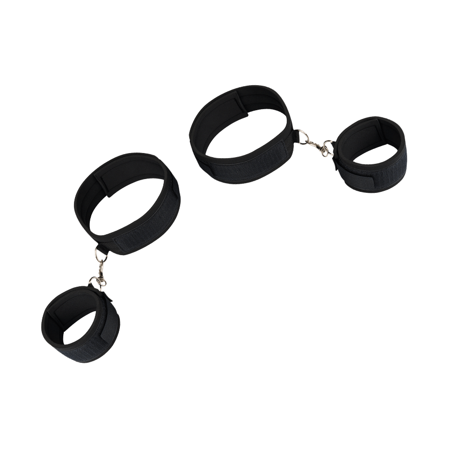 BDSM-Fessel-Set für Oberschenkel und Hände