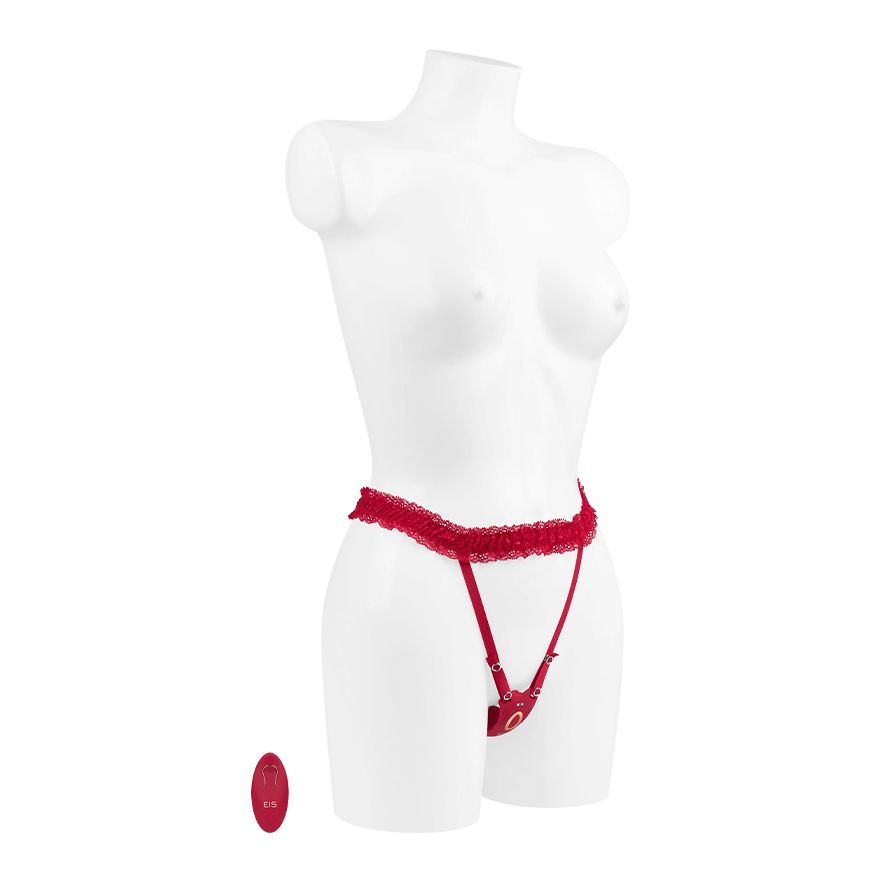 Butterflyvibrator mit Fernbedienung, 8,5 cm