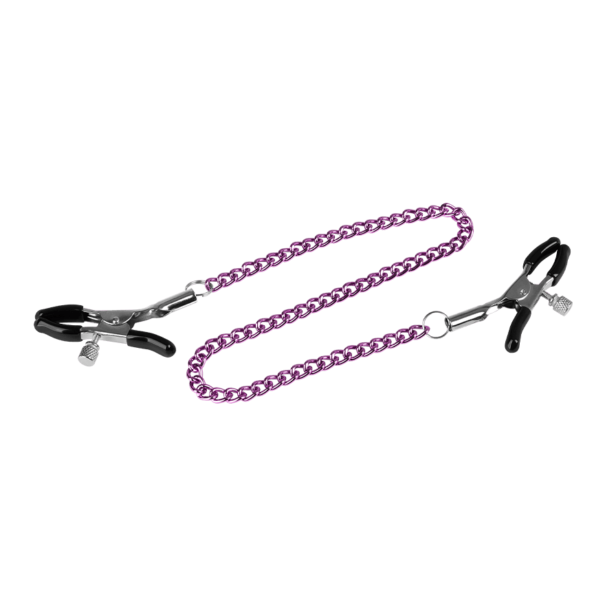 Klassische Nippelklemmen mit Verbindungskette