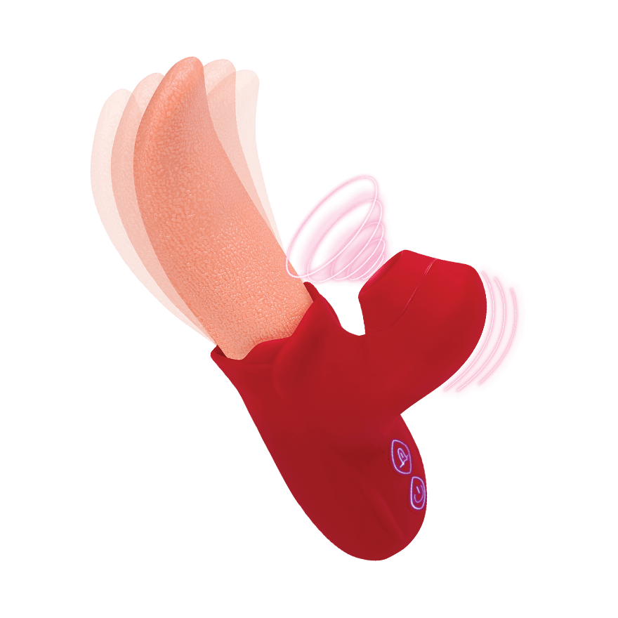 Rabbitvibrator Lickaholic, 17,5 cm