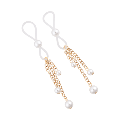 Sex and Mischief - Pearl Nipple Ties Sex and Mischief - Pearl Nipple Ties