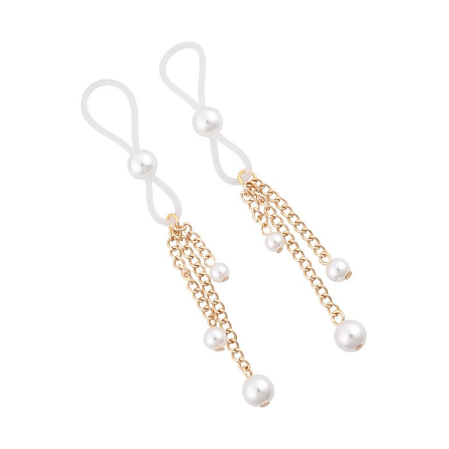 Sex and Mischief - Pearl Nipple Ties