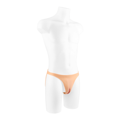 Jockstrap-Vaginahose aus Silikon Jockstrap-Vaginahose aus Silikon