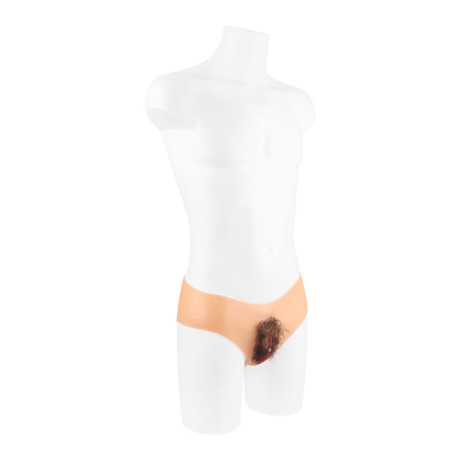 Silikon-Vaginahose mit Schambehaarung Silikon-Vaginahose mit Schambehaarung