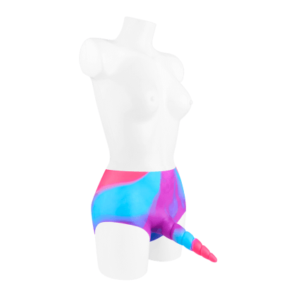 Einhorn-Penishose aus Silikon Einhorn-Penishose aus Silikon