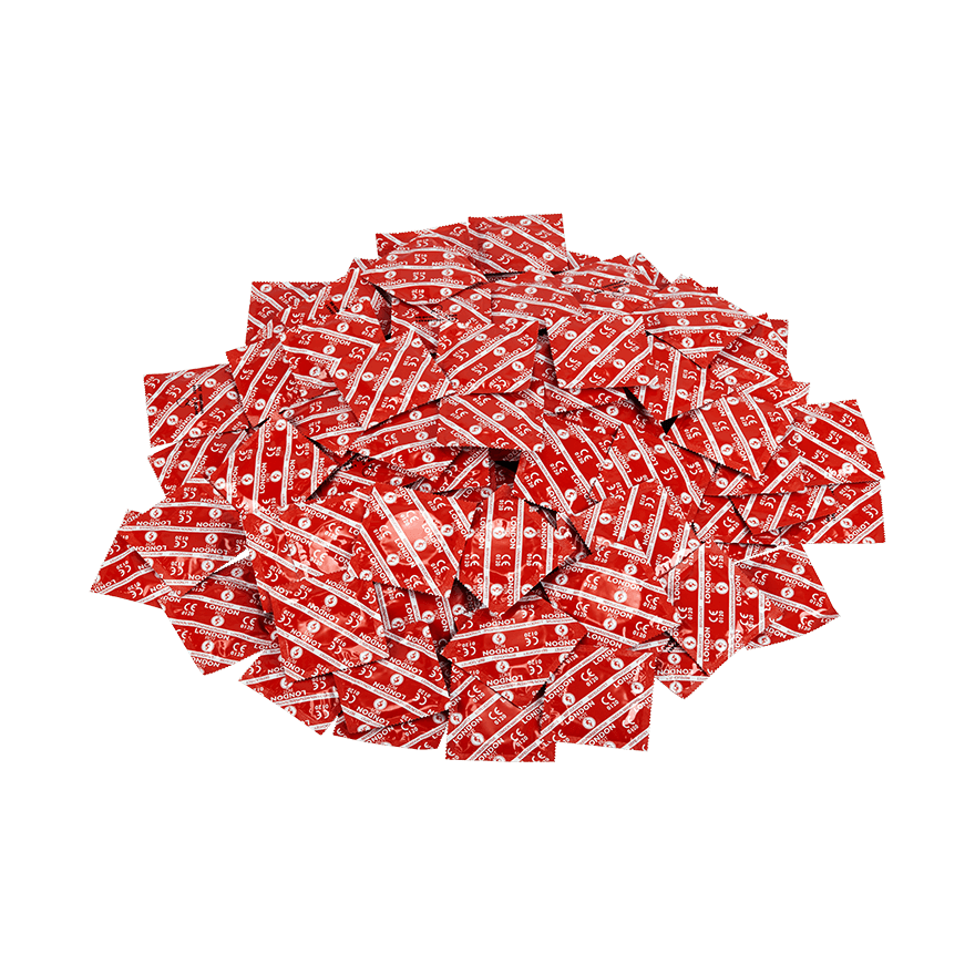 Rot, 56 mm, 100 Stück