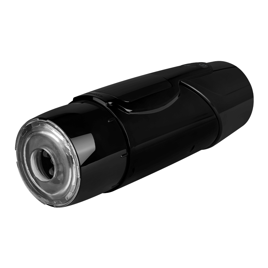 Turbo-Stroker mit abnehmbaren Saugfuß, 27 cm