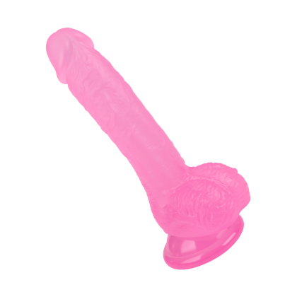 Naturdildo mit Saugfuß, 18 cm Naturdildo mit Saugfuß, 18 cm