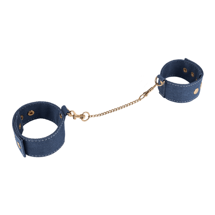 Fesselmanschetten im Jeans-Look Fesselmanschetten im Jeans-Look