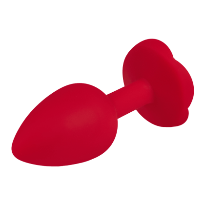 Analplug mit rosenförmiger Basis, 7 cm Analplug mit rosenförmiger Basis, 7 cm