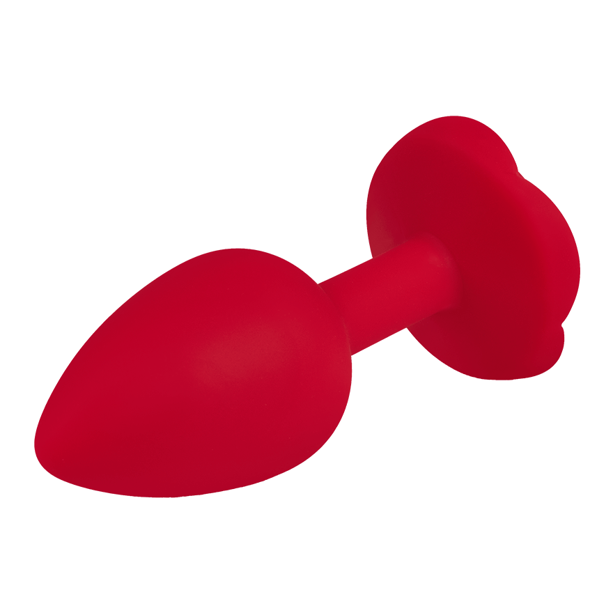 Analplug mit rosenförmiger Basis, 7 cm