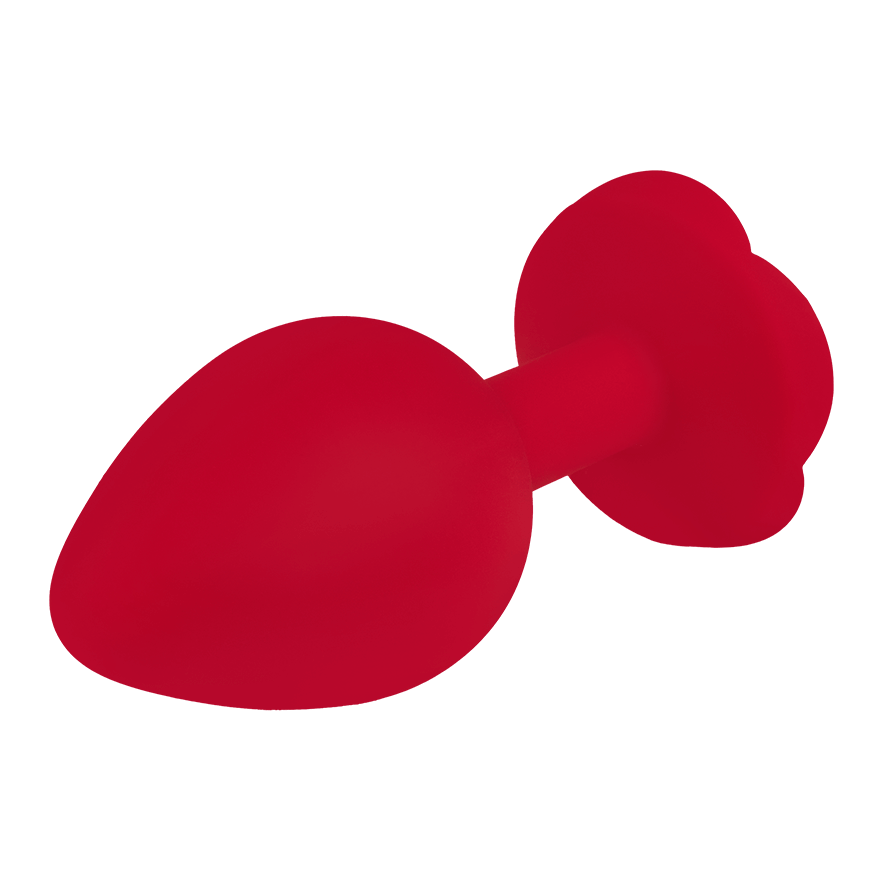 Analplug mit rosenförmiger Basis, 8,5 cm